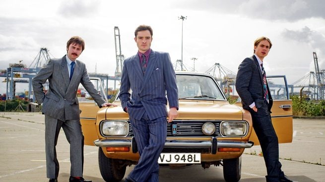 Ed Westwick, Joe Thomas, James Buckley