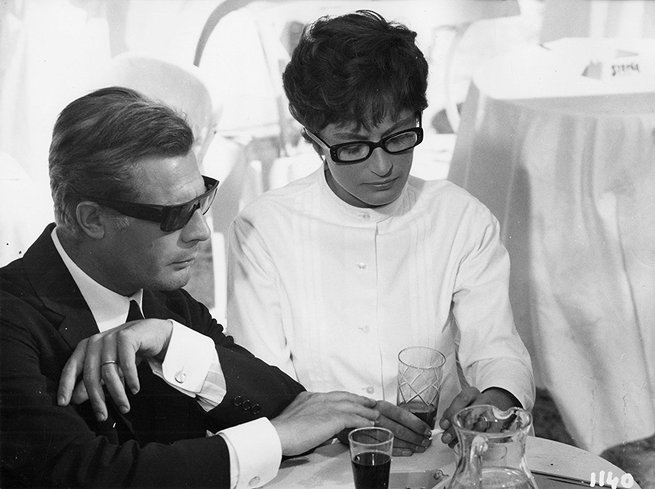 Marcello Mastroianni, Anouk Aimée