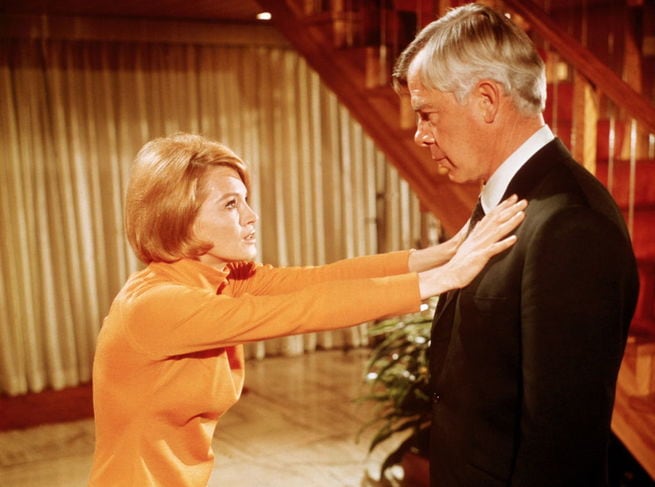 Lee Marvin, Angie Dickinson