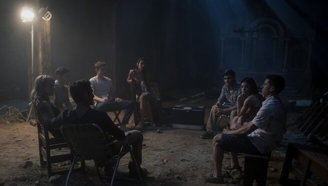 Tyler Posey, Nolan Gerard Funk, Sam Lerner, Lucy Hale, Sophia Ali, Landon Liboiron, Hayden Szeto, Violett Beane
