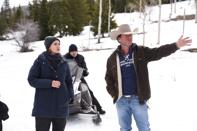 Elizabeth Olsen, Taylor Sheridan