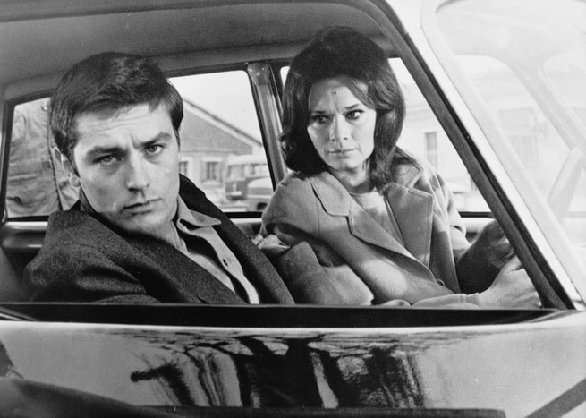 Lea Massari, Alain Delon