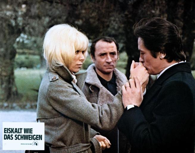 Claude Brasseur, Alain Delon, Mireille Darc