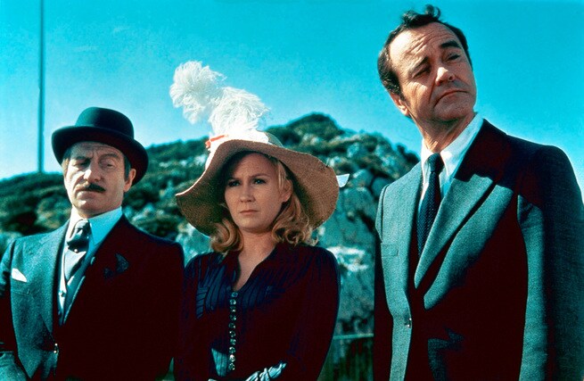 Clive Revill, Jack Lemmon, Juliet Mills