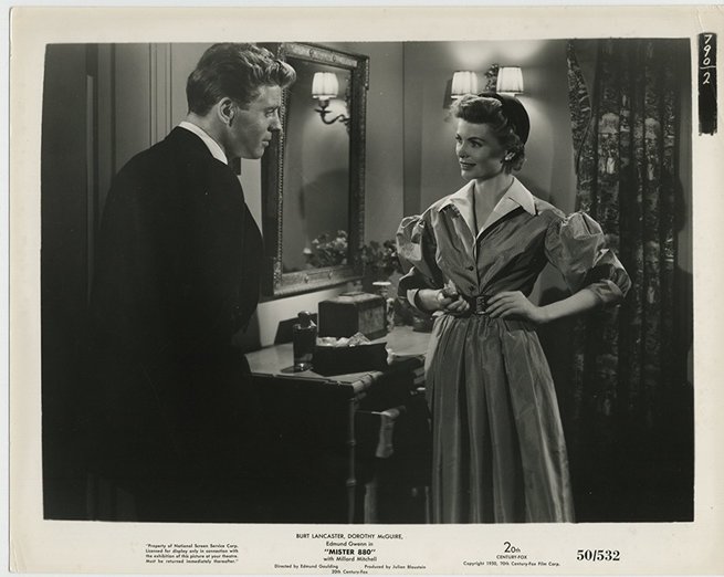 Dorothy McGuire, Burt Lancaster