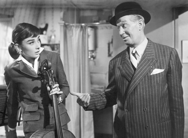 Audrey Hepburn, Maurice Chevalier