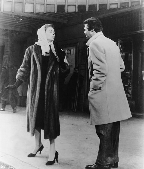 Susan Harrison, Tony Curtis