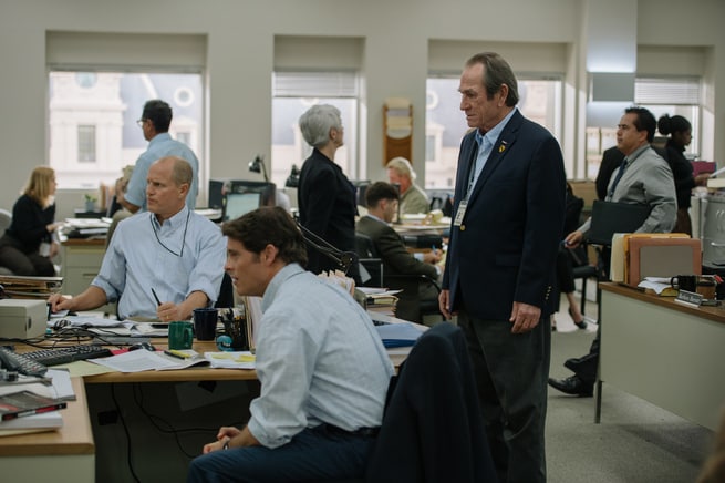 Woody Harrelson, James Marsden, Tommy Lee Jones