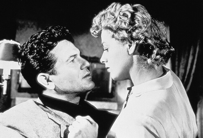 Shelley Winters, John Garfield