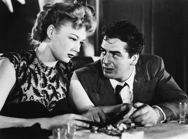 Victor Mature, Coleen Gray