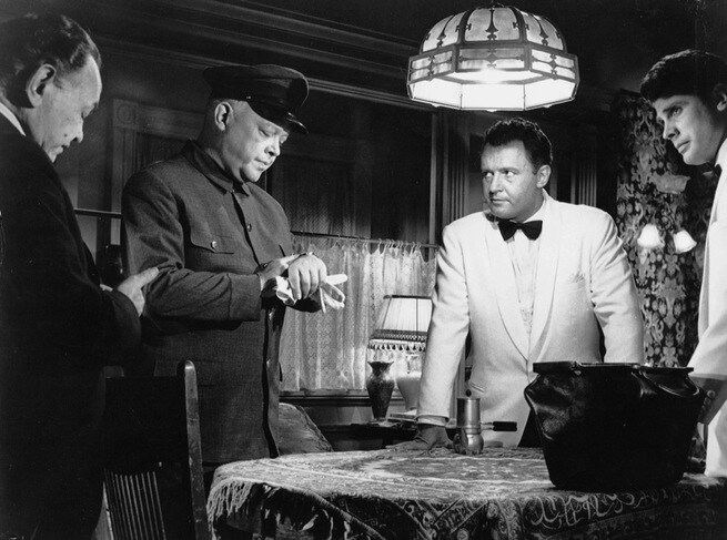 Edward G. Robinson, Rod Steiger, Michael Dante