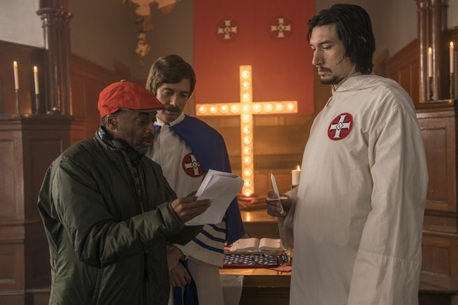 Topher Grace, Adam Driver, Spike Lee