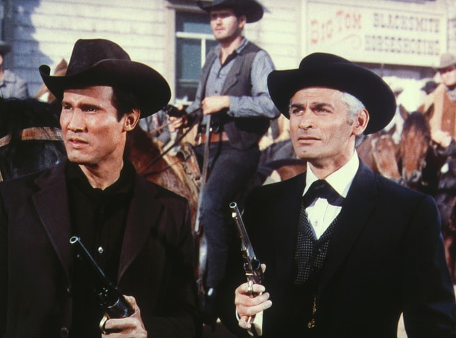 Henry Silva, Jeff Chandler