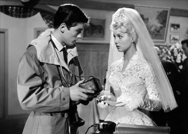 Alain Delon, Mylène Demongeot