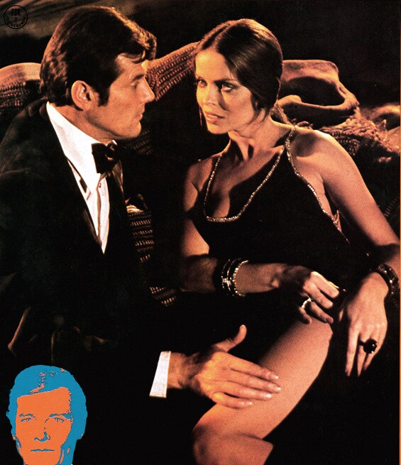 Barbara Bach, Roger Moore