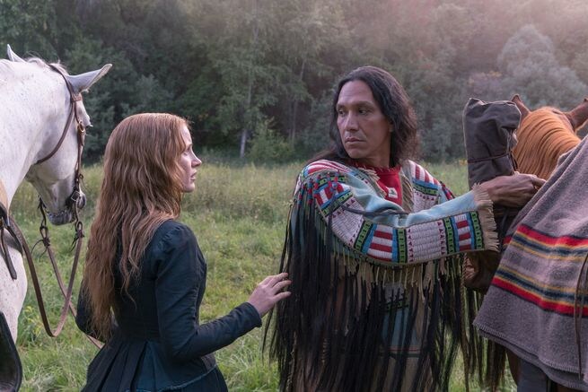 Michael Greyeyes, Jessica Chastain