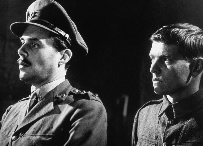 Dirk Bogarde, Tom Courtenay