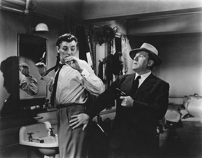 Robert Mitchum, William Bendix