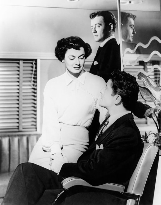 Ruth Roman, Farley Granger, Robert Walker