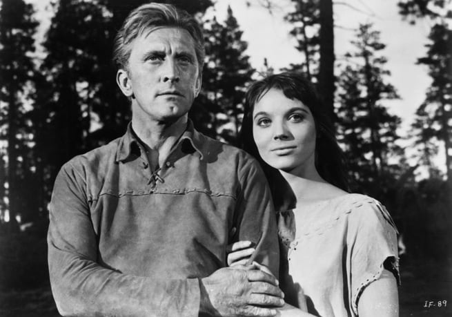 Kirk Douglas, Elsa Martinelli