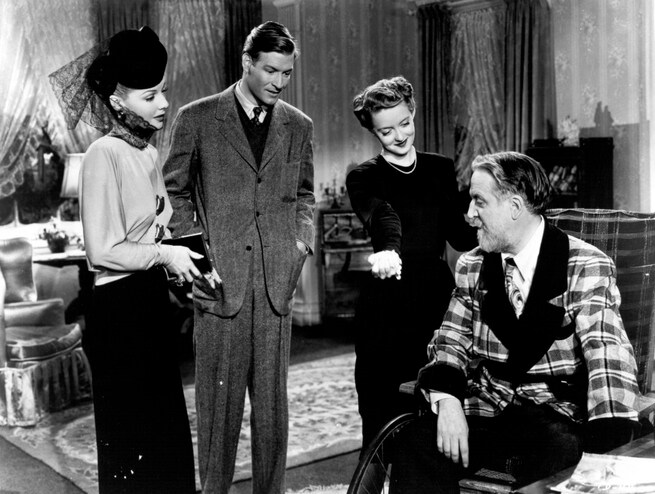 Bette Davis, Monty Wolley, Richard Travis, Ann Sheridan