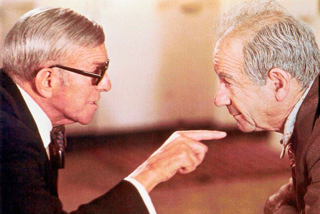 George Burns, Walter Matthau