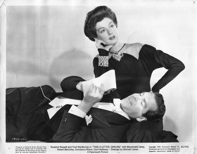 Rosalind Russell, Fred MacMurray