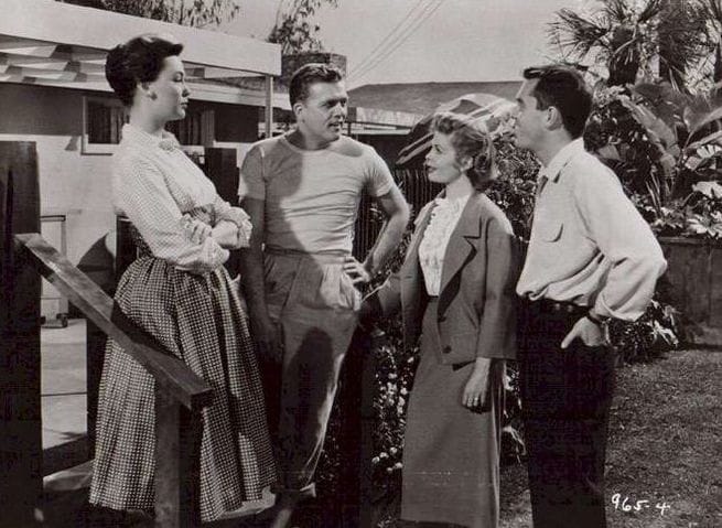 Jeffrey Hunter, Pat Hingle, Patricia Owens, Barbara Rush