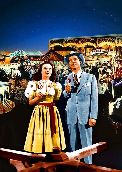 Dana Andrews, Jeanne Crain