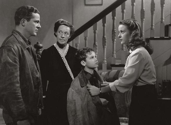 Dean Stockwell, Dana Andrews, Jean Peters, Anne Revere