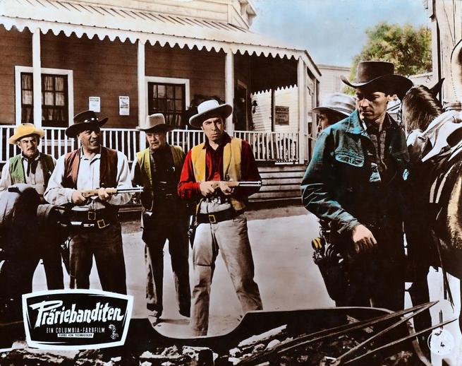 Guy Madison, Michael Pate, Edward Platt, Otto Hulett