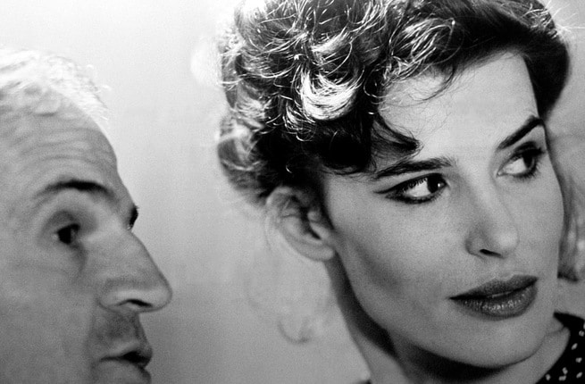 Fanny Ardant, François Truffaut