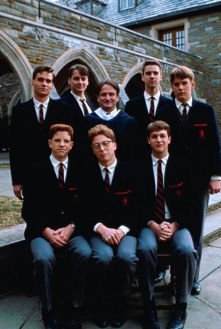 Robert Sean Leonard, Ethan Hawke, Robin Williams, Josh Charles, Dylan Kussman, Gale Hansen, Allelon Ruggiero, James Waterston