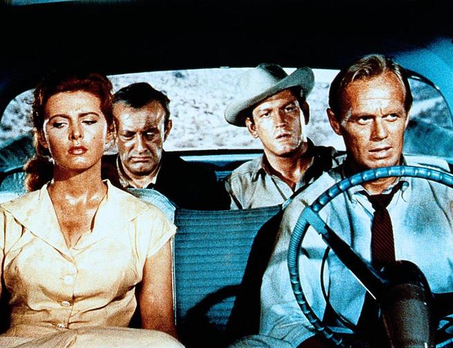 Richard Widmark, Tina Louise, Lee J. Cobb, Earl Holliman