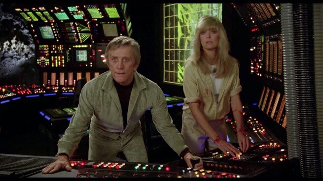 Kirk Douglas, Farrah Fawcett