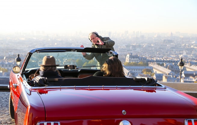 Claude Lelouch, Jean-Louis Trintignant, Anouk Aimée