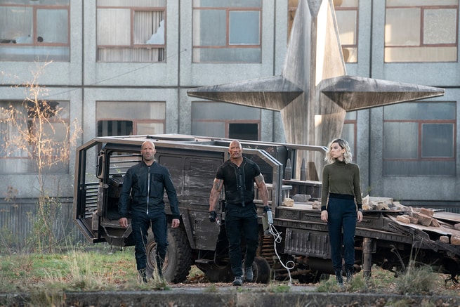 Dwayne Johnson, Vanessa Kirby, Jason Statham