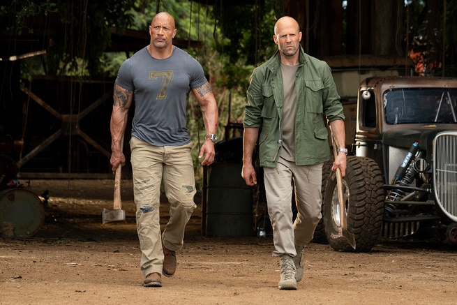 Jason Statham, Dwayne Johnson