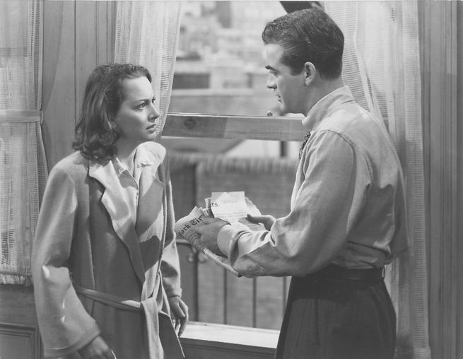 Mark Stevens, Olivia de Havilland