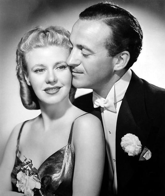 Ginger Rogers, David Niven