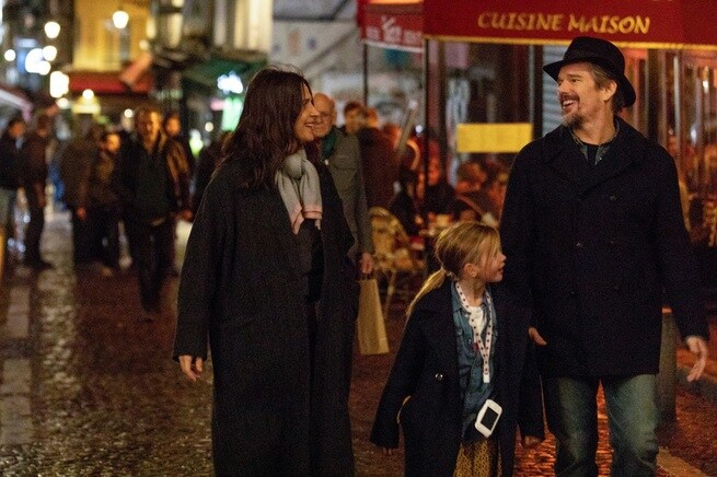 Ethan Hawke, Juliette Binoche, Clémentine Grenier