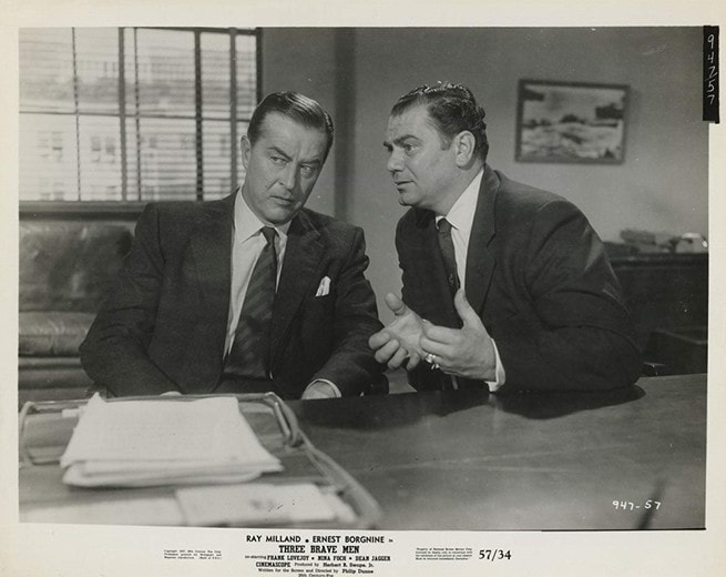 Ernest Borgnine, Ray Milland