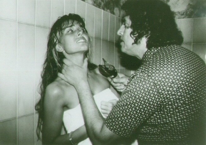 Joe Spinell, Caroline Munro