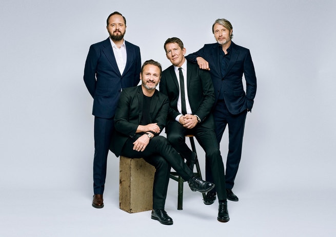 Mads Mikkelsen, Lars Ranthe, Magnus Millang, Thomas Bo Larsen