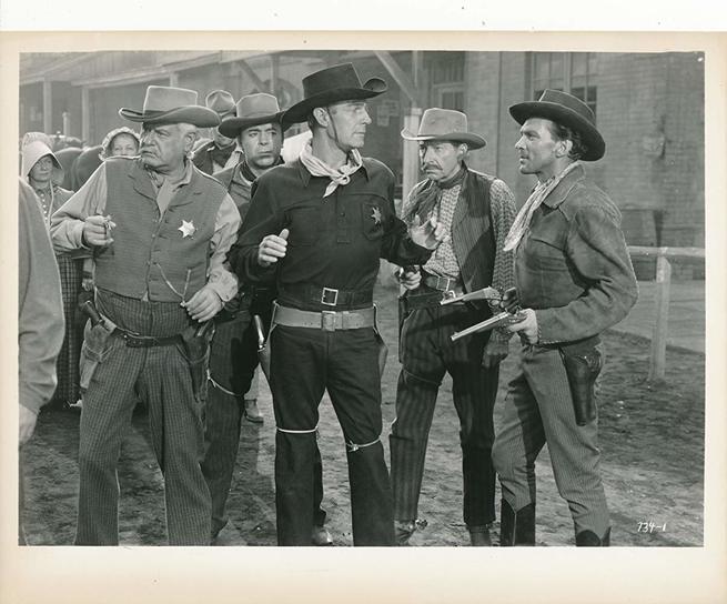 Randolph Scott, Alan Hale, Ian MacDonald