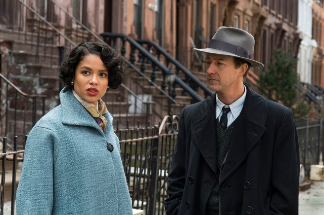 Gugu Mbatha-Raw, Edward Norton