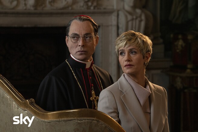 Cécile De France, Maurizio Lombardi (The New Pope - st. 2)