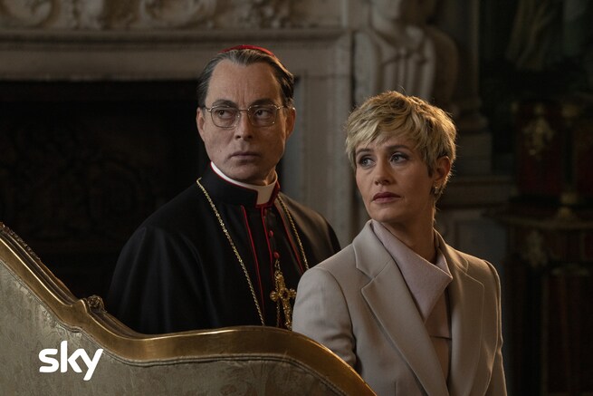 Cécile De France, Maurizio Lombardi (The New Pope - st. 2)