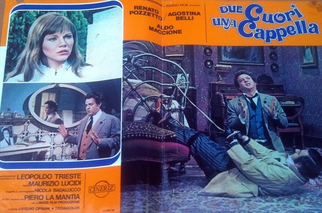 Renato Pozzetto, Aldo Maccione, Agostina Belli