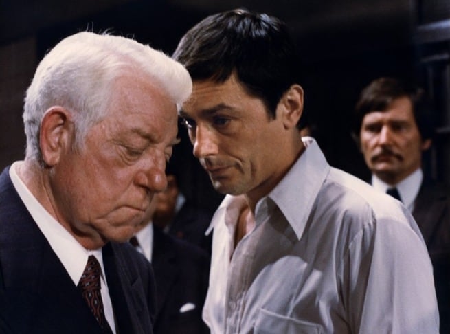 Alain Delon, Jean Gabin